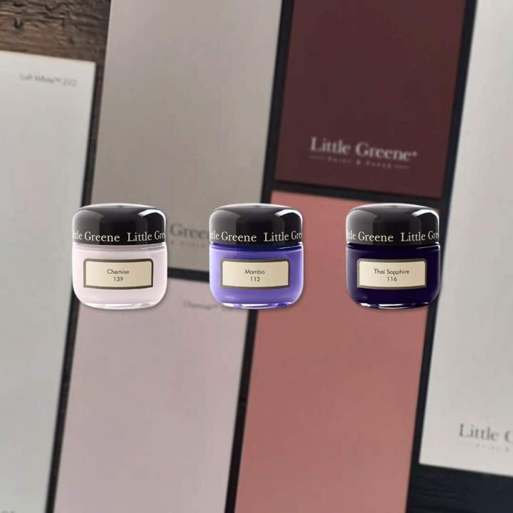 Distributeur de peinture Little Greene Bordeaux