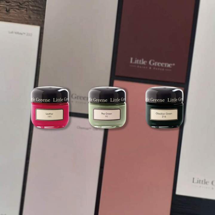 Distribution de peinture Little Greene Bordeaux