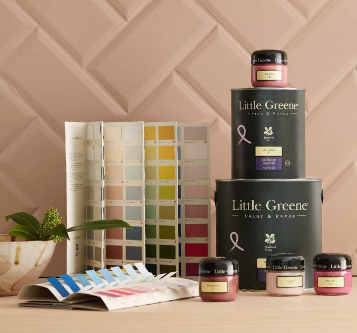 Magasin de peinture Little Greene Bordeaux
