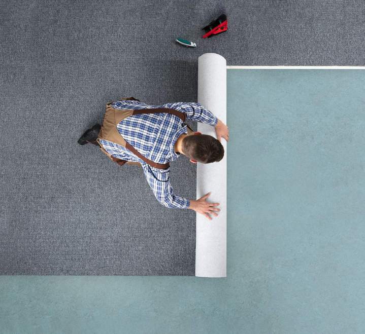 Pose de moquette Bordeaux